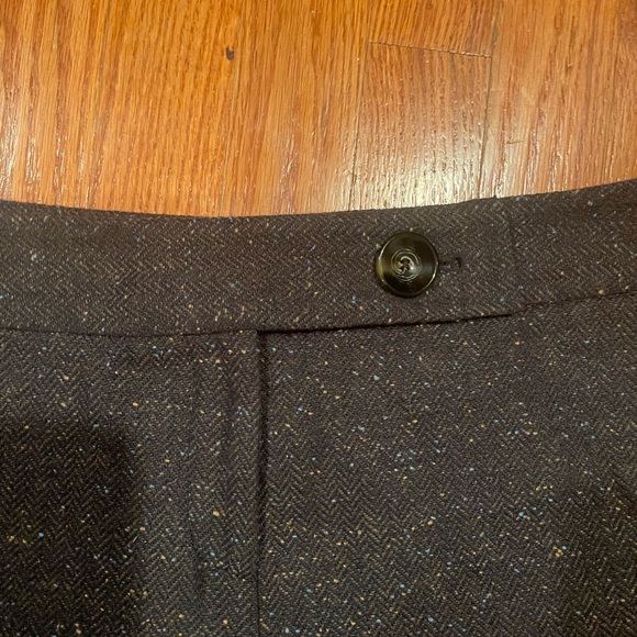 Bandolino Women’s Speckled Tweed Cropped Wide Leg Pants SZ 8 - Picture 3 of 13